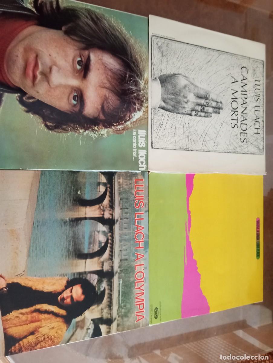 Discos de vinilo: LLUIS LLACH, CUATRO LP DE VINILO