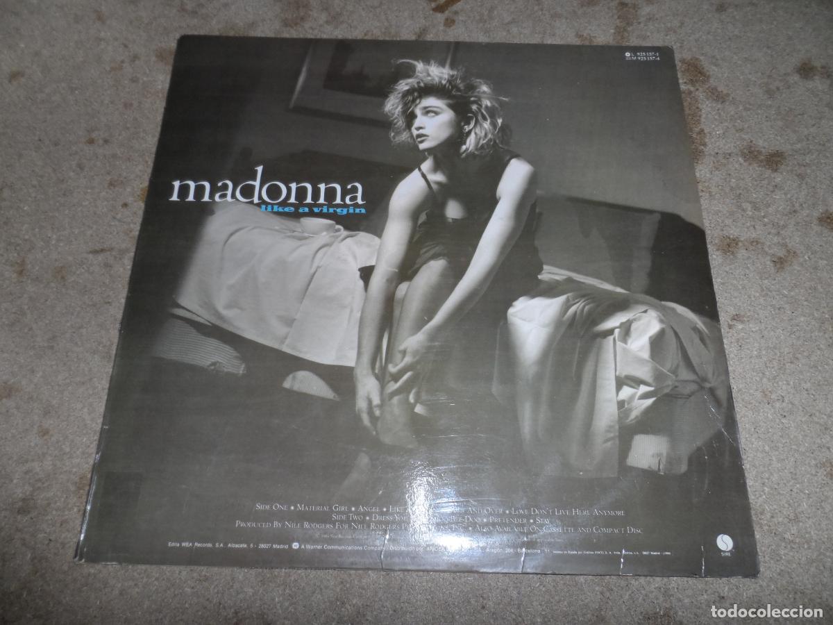 Discos de vinilo: Madonna - Like A Virgin (SPAIN 1984) - Foto 2