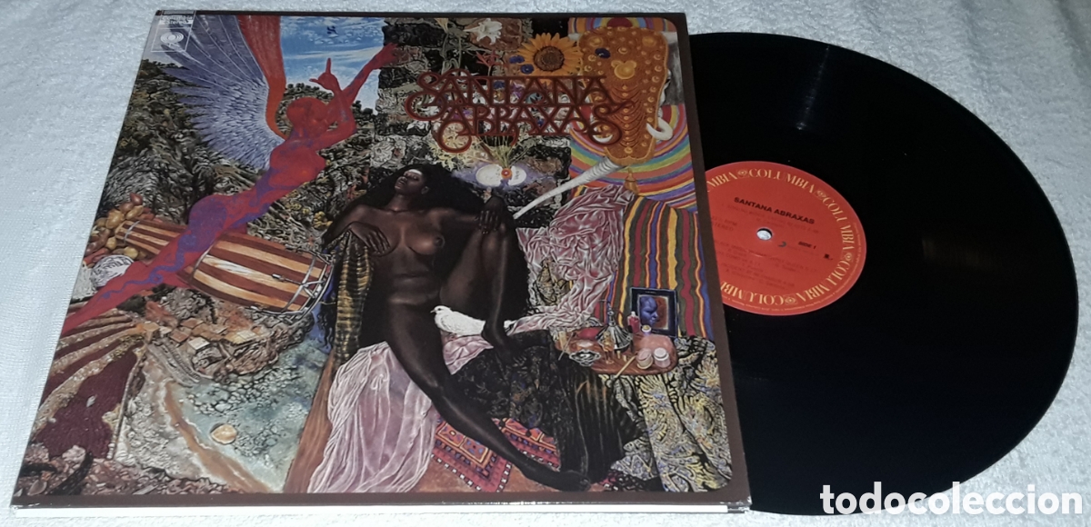 Discos de vinilo: LP - SANTANA - ABRAXAS - GATEFOLD - EDICI&Oacute;N 2016 - Con POSTER GIGANTE
