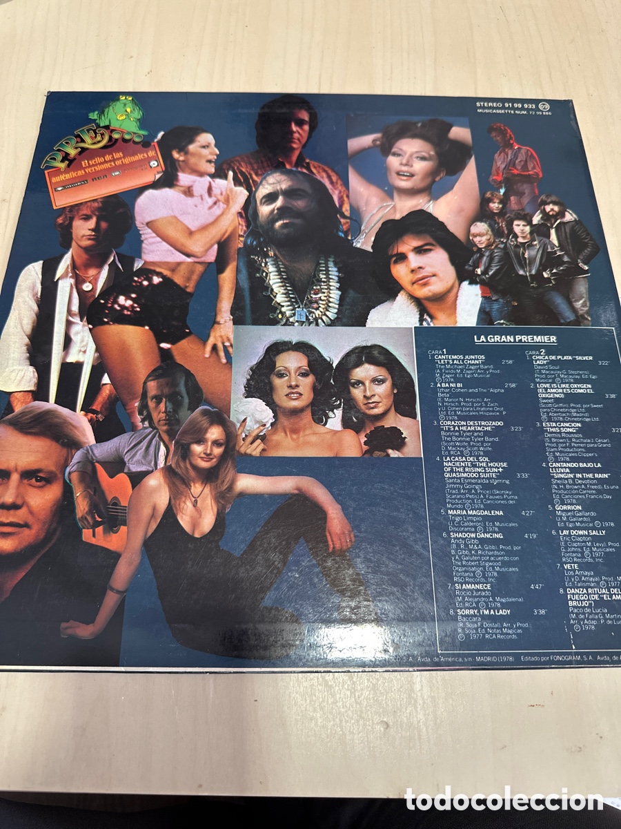 Discos de vinilo: VIN7921 la gran premier segunda mano - Foto 2