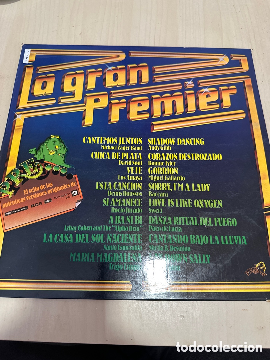 Discos de vinilo: VIN7921 la gran premier segunda mano