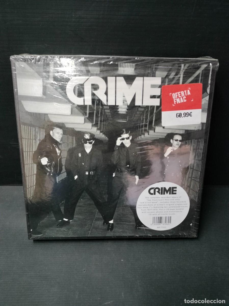 Dischi in vinile: CRIME - BOX SET CAJA 7 SINGLES VINILO NUEVO!!!