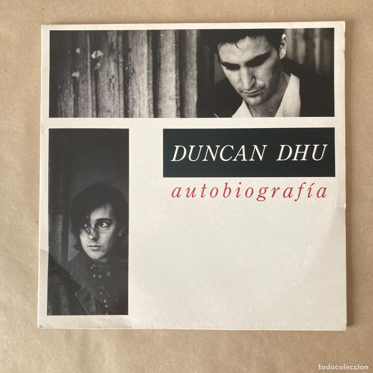 Discos de vinilo: VINILO LP DUNCAN DHU AUTOBIOGRAF&Iacute;A, GASA 1989