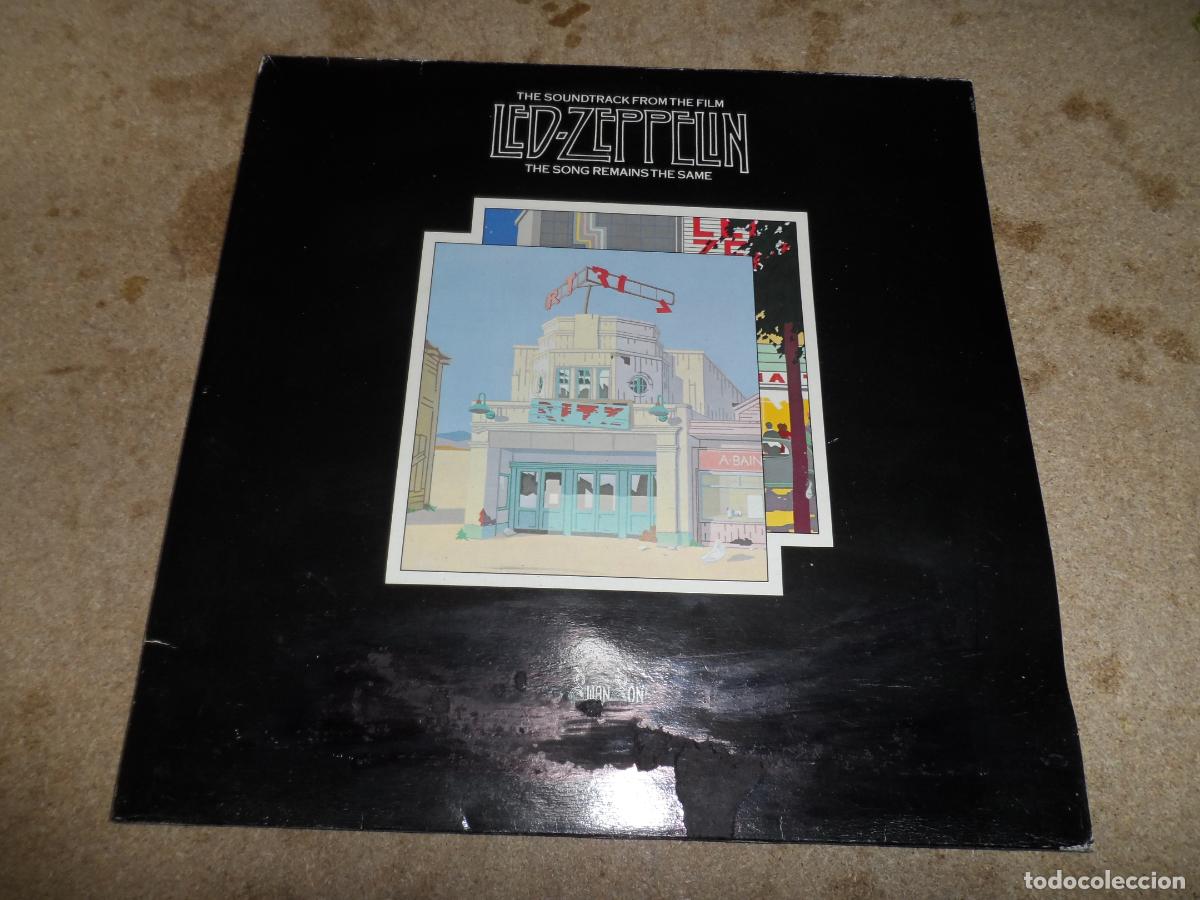 Discos de vinilo: Led Zeppelin - The Soundtrack From The Film The Song Remains The Same (SPAIN 1982) (2 LPS)