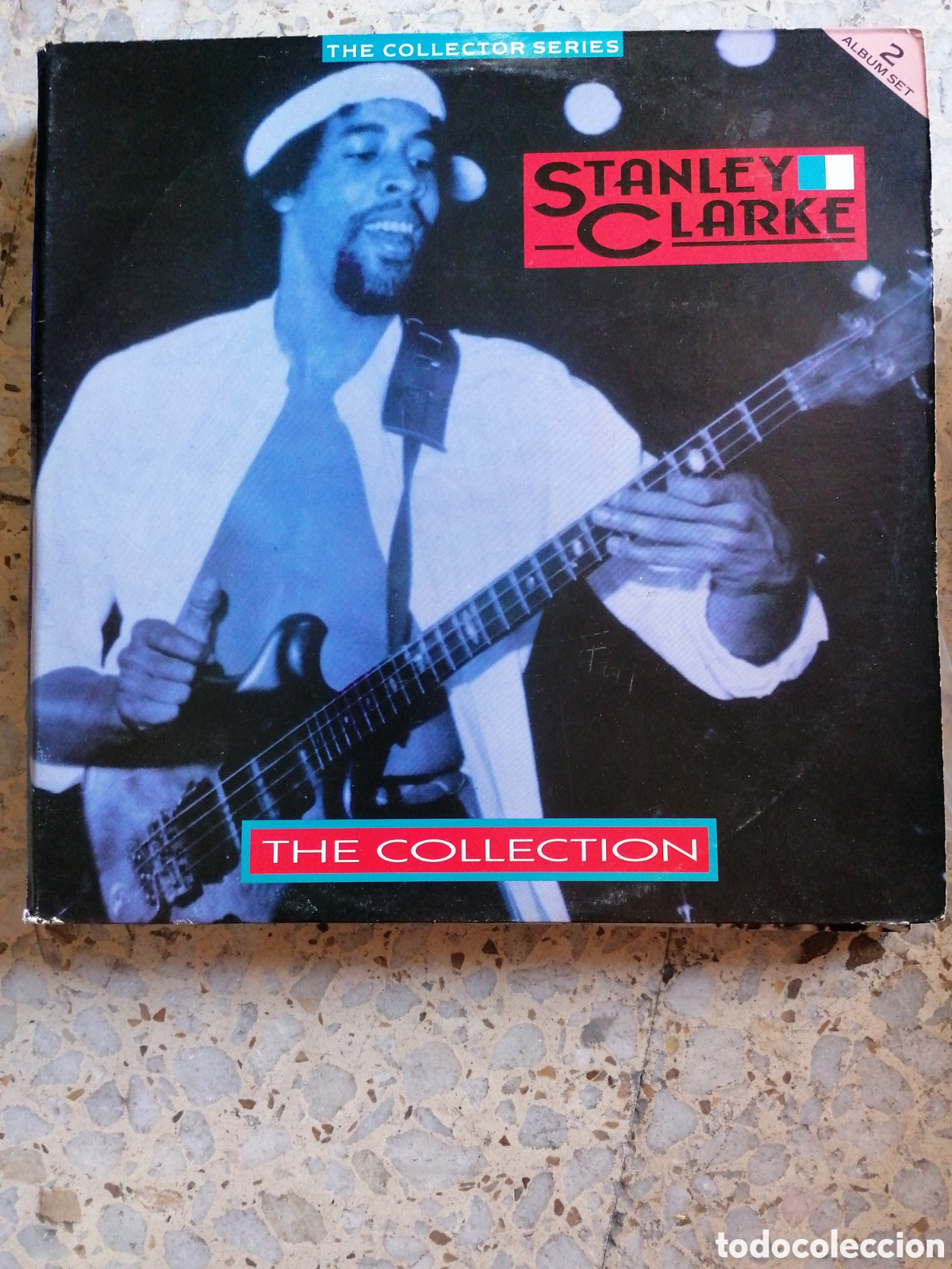 Discos de vinilo: 2 LP STANLEY CLARKE THE COLLECTION 1990 UK PORTADA DOBLE