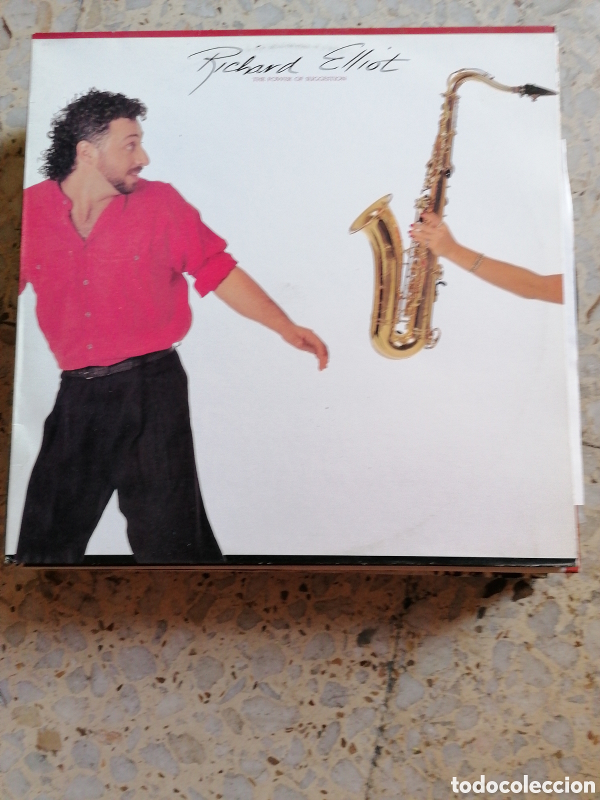 Discos de vinilo: LP RICHARD ELLIOT THE POWER OF SUGGESTION 198 ESPA&Ntilde;A
