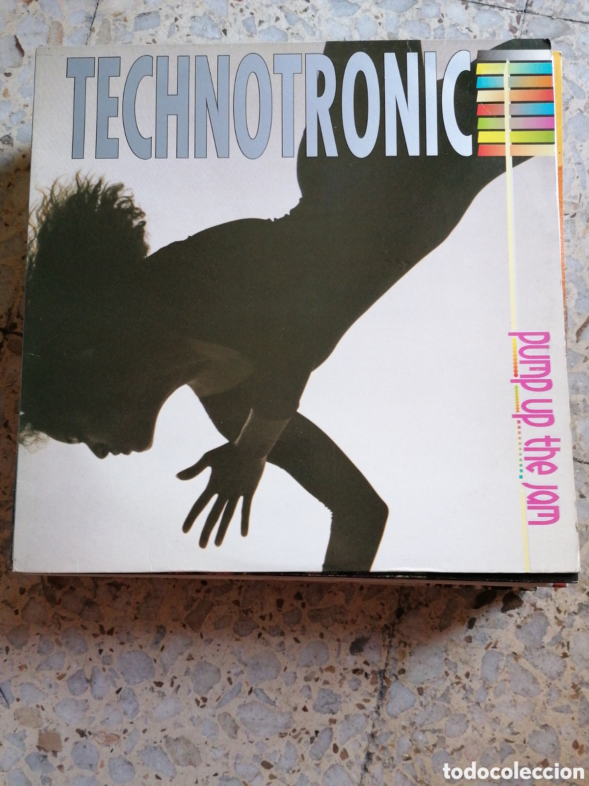 Discos de vinilo: LP TECHNOTRONIC PUMP UP THE JAM 1989 ESPA&Ntilde;A EX - Foto 1