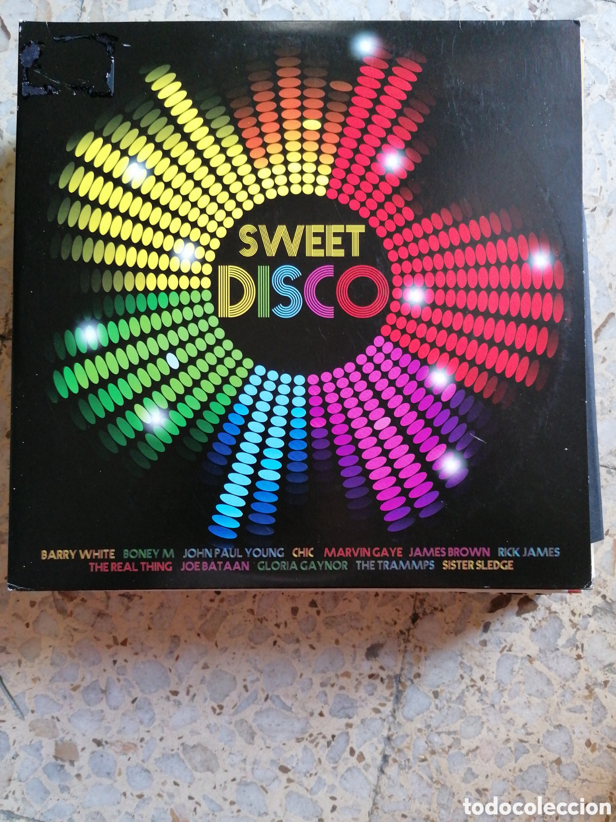 Vinyl records: 2 LP SWEET DISCO 2018 ESPA&Ntilde;A DISCOS COLOR ROSA PORTADA DOBLE NUEVO