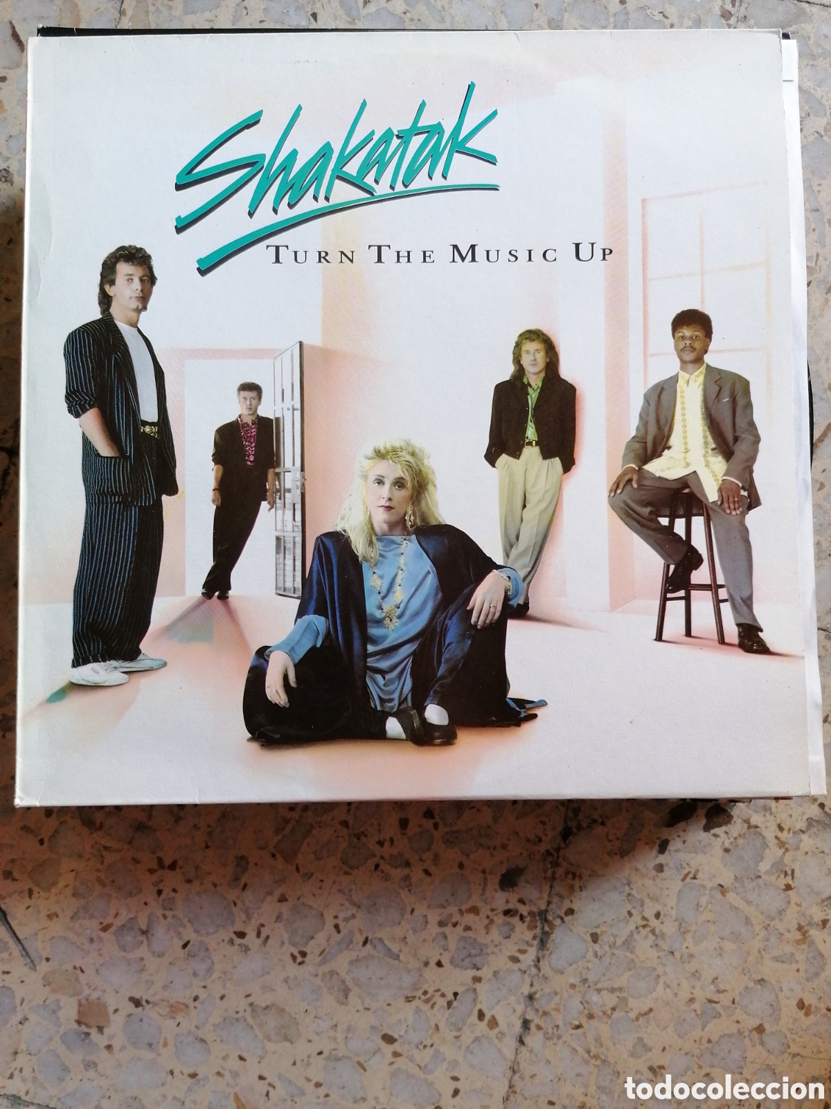 Vinyl records: LP SHAKATAK TURN THE MUSIC UP 1989 ESPA&Ntilde;A