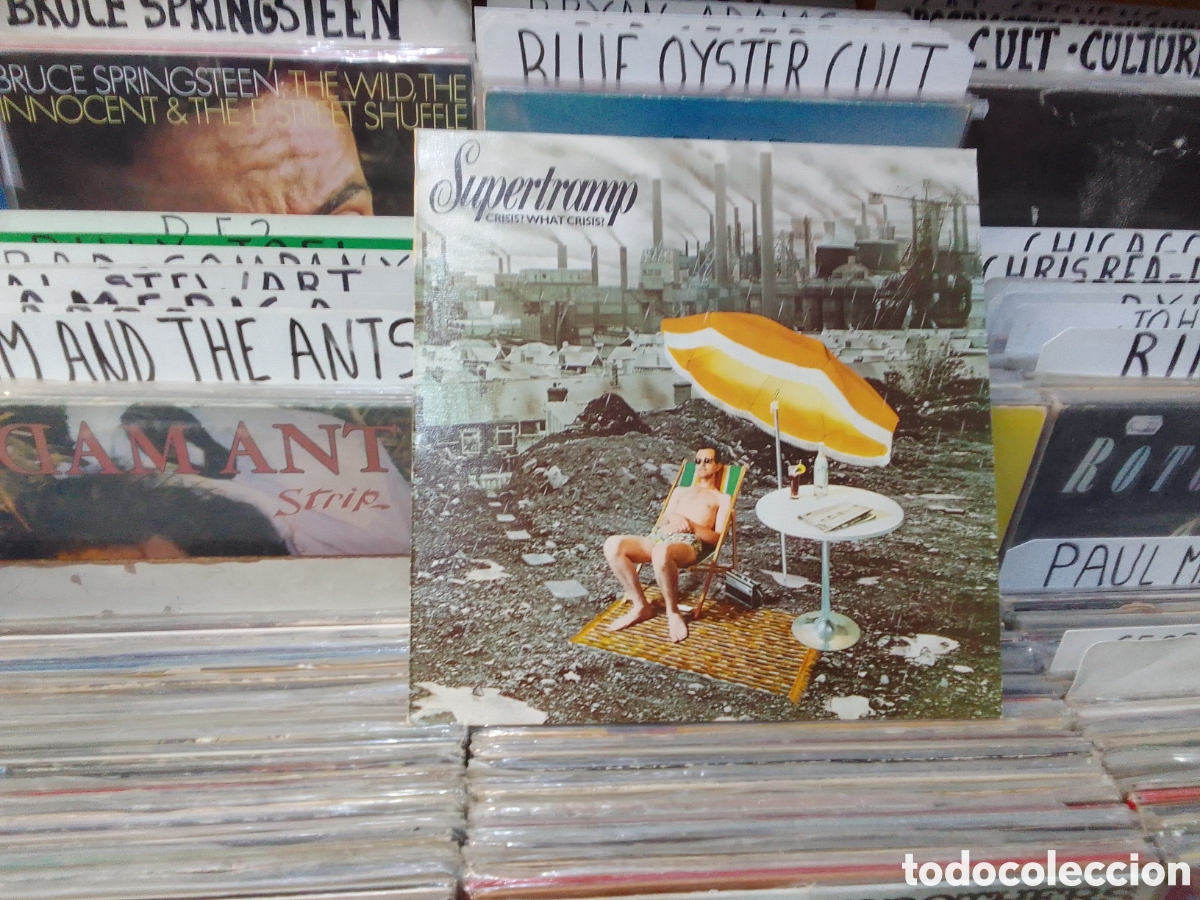 Discos de vinilo: Supertramp, crisis what crisis?