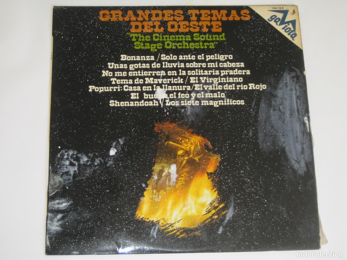Discos de vinilo: DISCOFERTA LPS - GRANDES TEMAS DEL OESTE - Foto 1