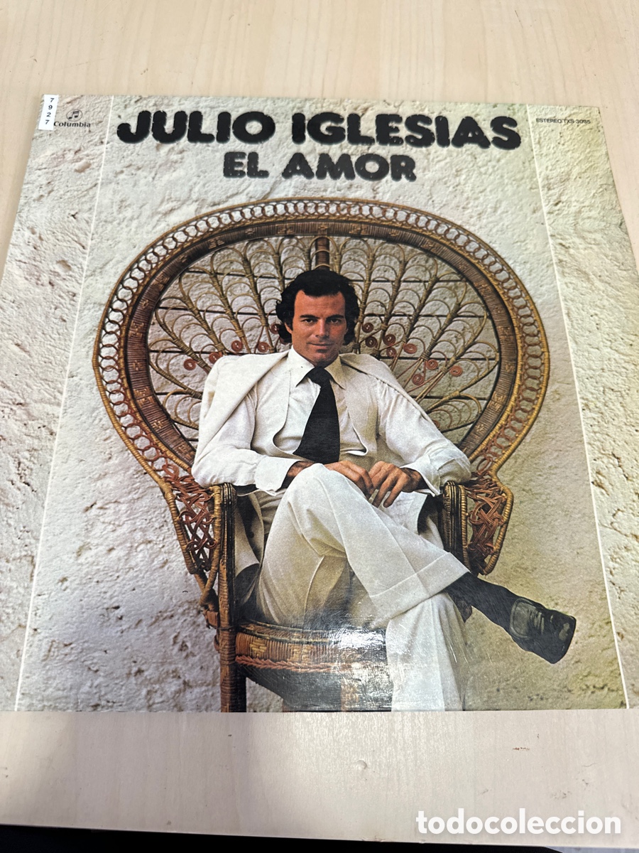 Discos de vinilo: VIN7927 julio iglesias el amor segunda mano