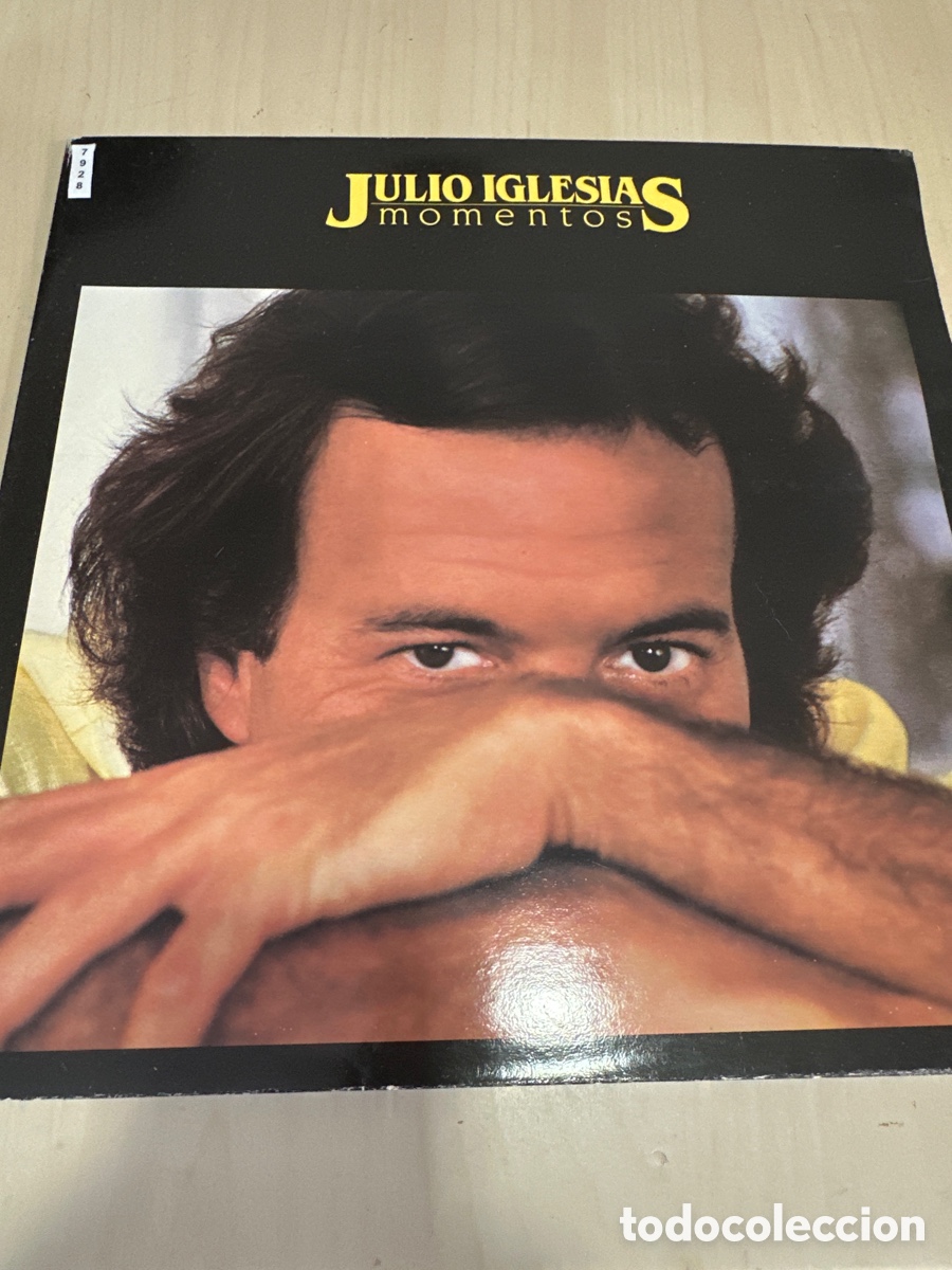 Discos de vinilo: VIN7928 julio iglesias momentos segunda mano