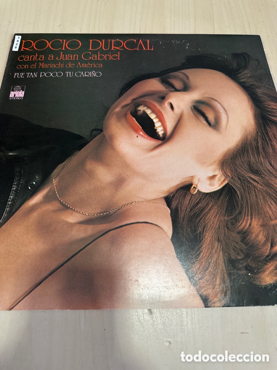 Discos de vinilo: VIN7929 rocio D&uacute;rcal canta a Juan Gabriel segunda mano