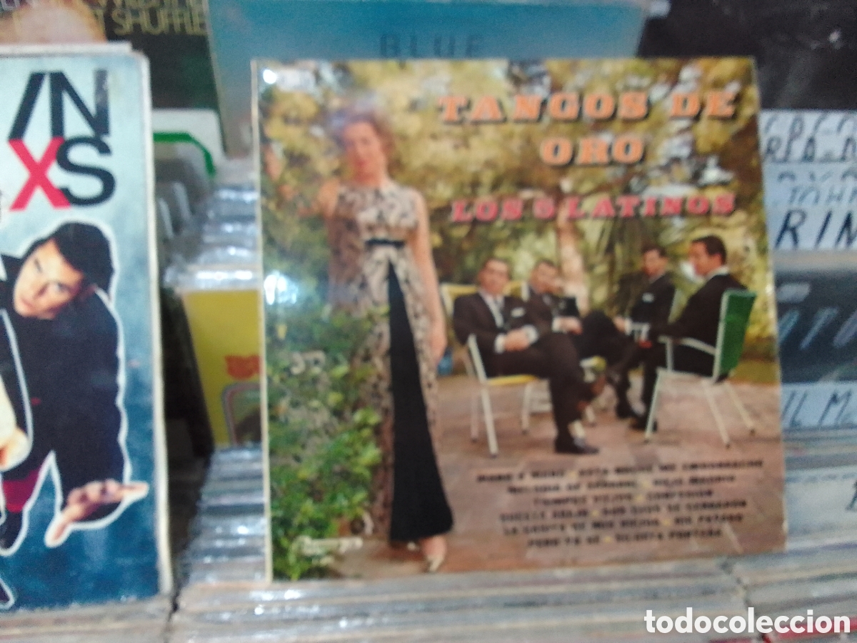 Discos de vinilo: Tangos de Oro,los 5 latinos - Foto 1
