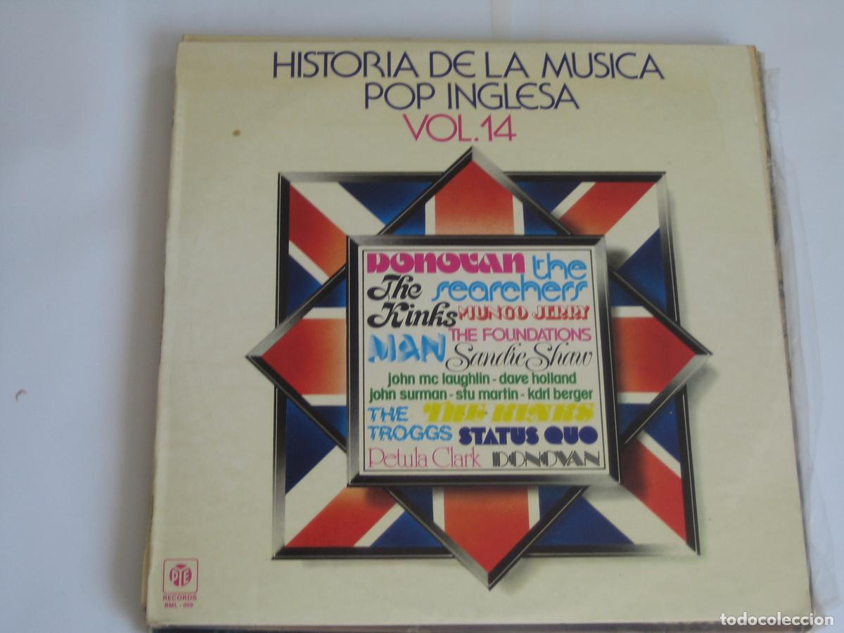 Discos de vinilo: DISCOFERTA LPS -HISTORIA DE LA M&Uacute;SICA POP INGLESA - VOL. 14