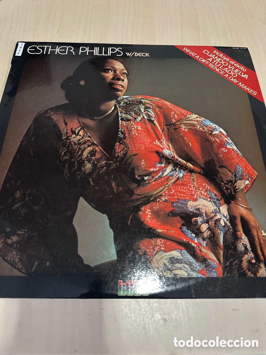 Discos de vinilo: VIN7934 Esther phillips w/ beck segunda mano