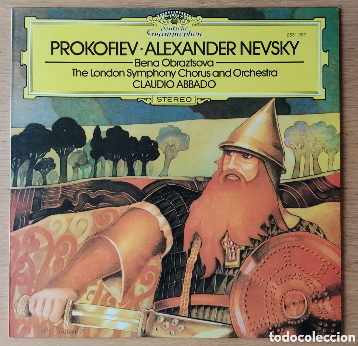 Discos de vinilo: SERGEI PROKOFIEV: &rdquo;ALEXANDER NEVSKY&rdquo; LP VINILO 1984 - CLAUDIO ABBADO
