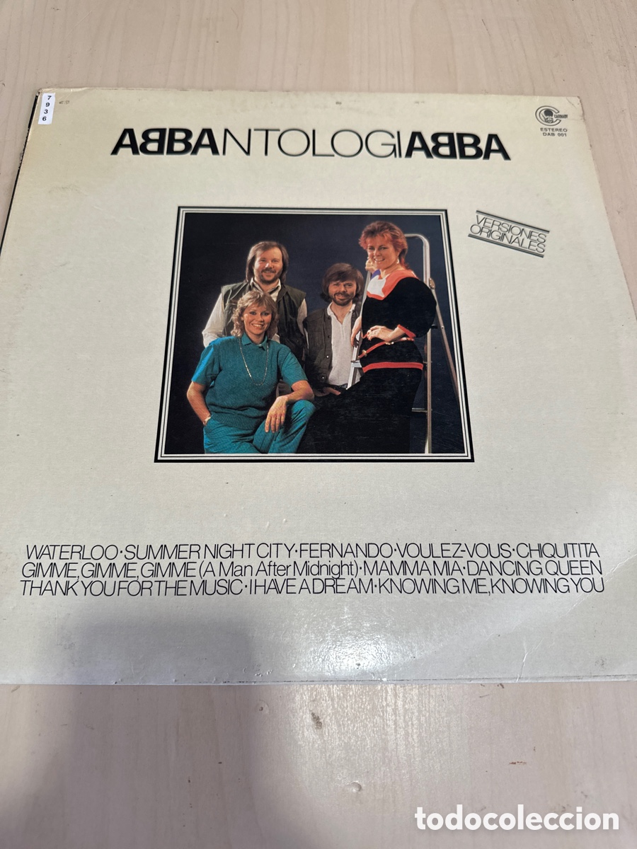 Discos de vinilo: VIN7936 abba antologia segunda mano