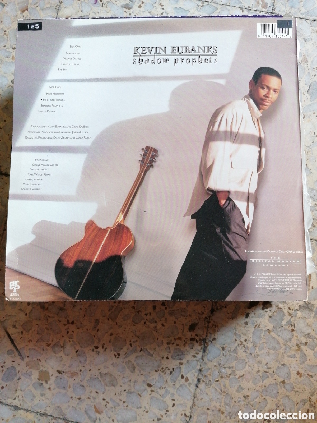 Discos de vinilo: LP KEVIN EUBANKS SHADOW PROPHETS 1988 GERMANY EX - Foto 2