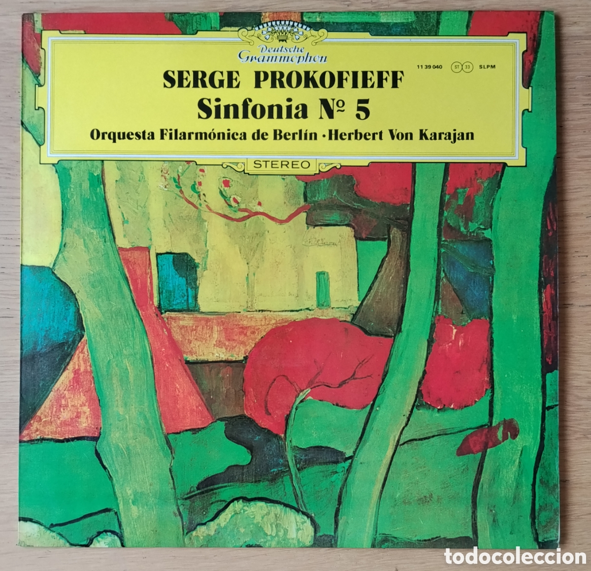 Discos de vinilo: SERGEI PROKOFIEV: &rdquo;SINFON&Iacute;A N&ordm; 5&rdquo; LP VINILO 1971 - VON KARAJAN