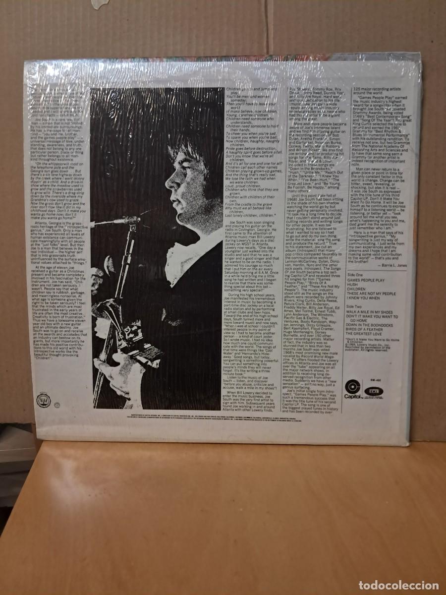 Discos de vinilo: JOE SOUTH ---- GREATEST HITS VOL.2 - Foto 2