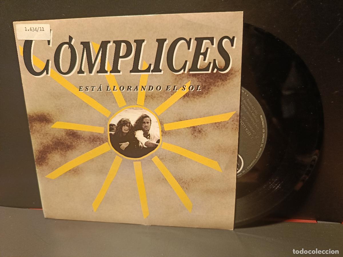 Discos de vinilo: COMPLICES ESTA LLORANDO EL MAR +1 SINGLE 1992 PEPETO
