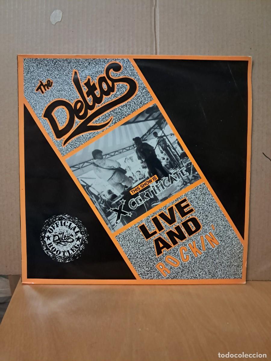 Discos de vinilo: THE DELTAS ----- LIVE AND ROCKIN&acute; - Foto 1