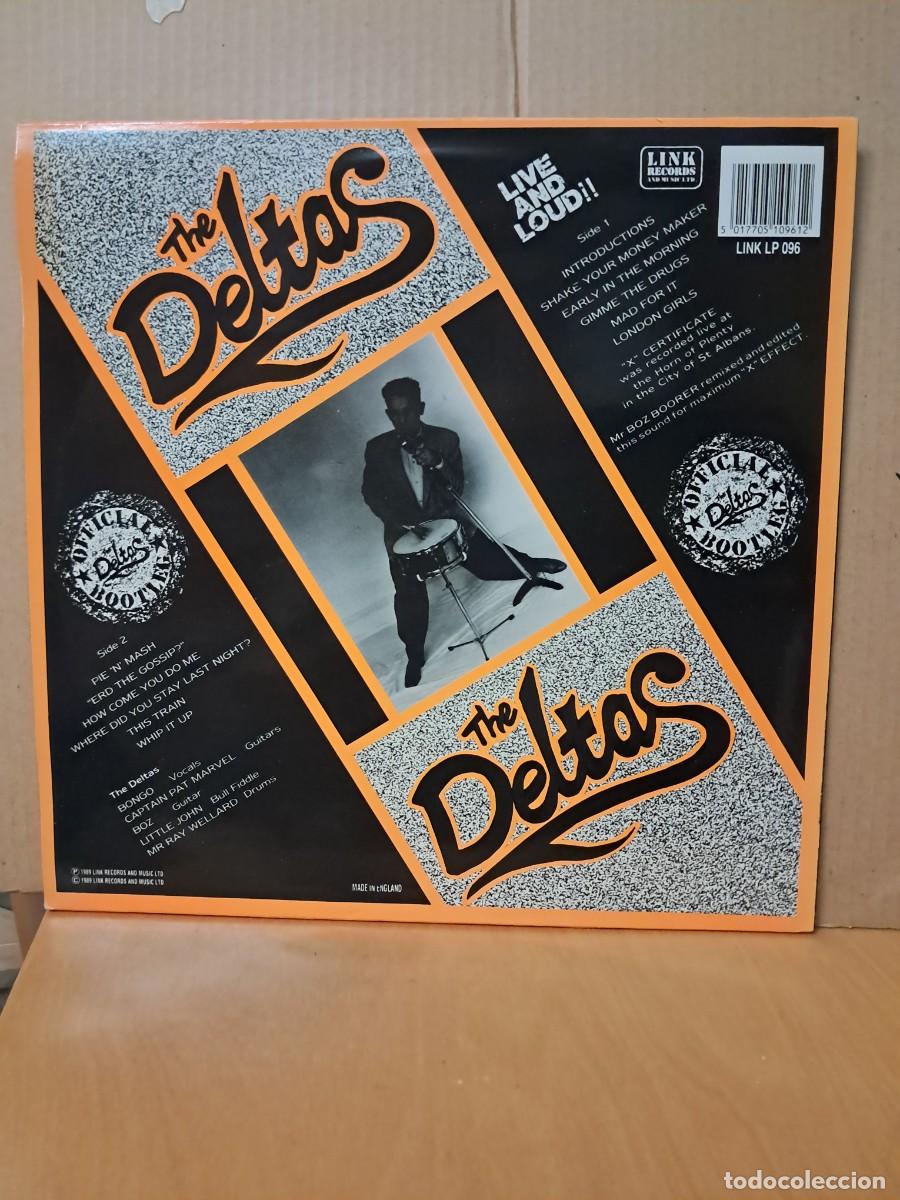 Discos de vinilo: THE DELTAS ----- LIVE AND ROCKIN&acute; - Foto 2