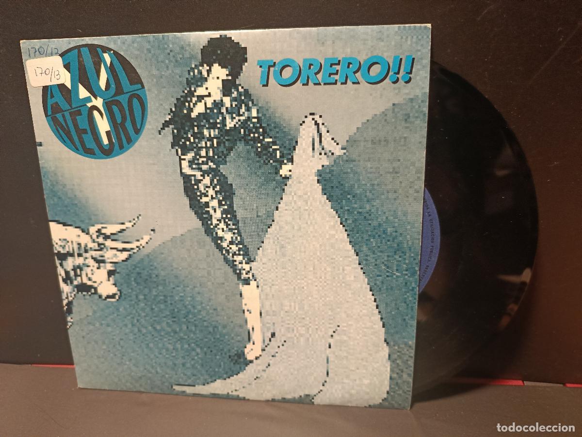 Discos de vinilo: AZUL Y NEGRO TORERO SINGLE PEPETO - Foto 1