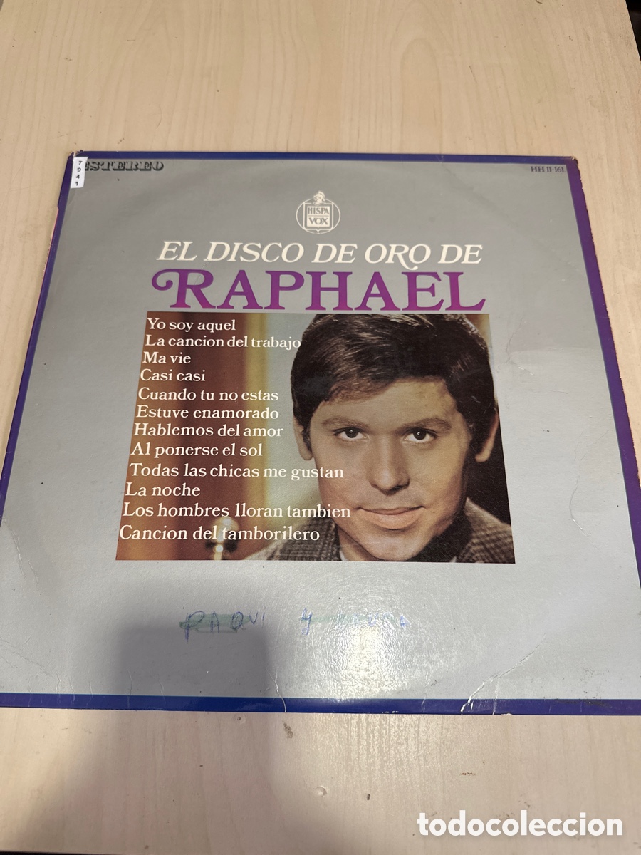 Discos de vinilo: VIN7941 el disco de oro de raphael segunda mano - Foto 1