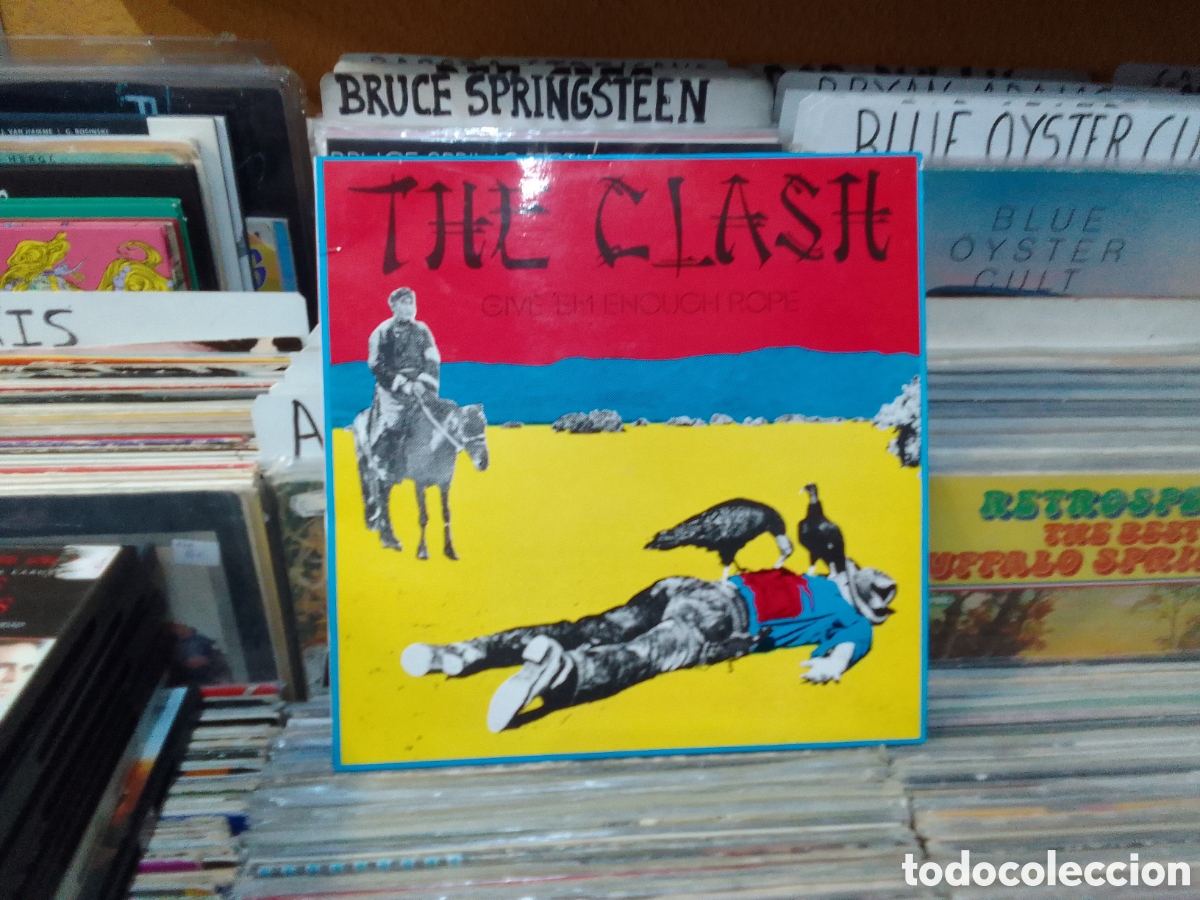 Discos de vinilo: The clash,give,em enough rope - Foto 1