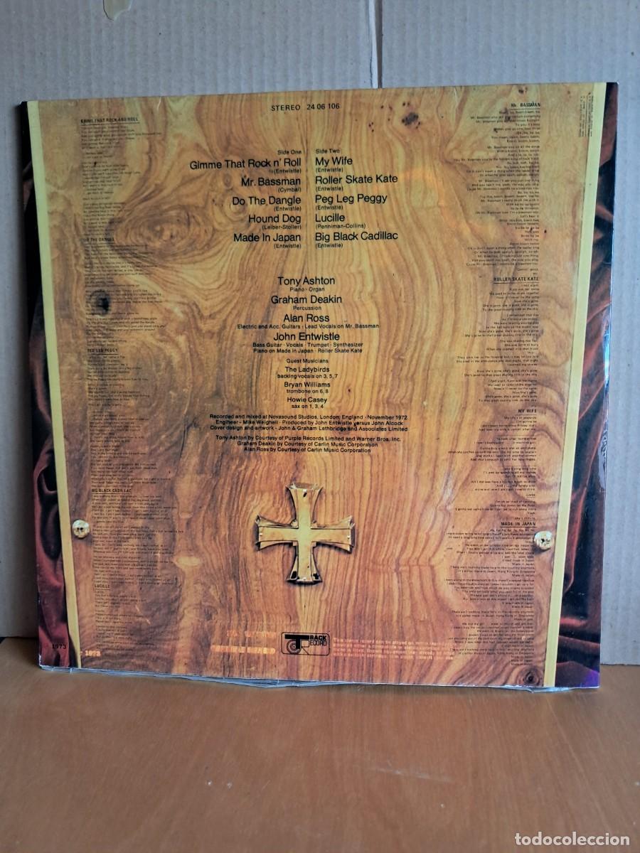 Discos de vinilo: JOHN ENTWISTLE ----- RIGOR MORTIS SETS IN - Foto 2