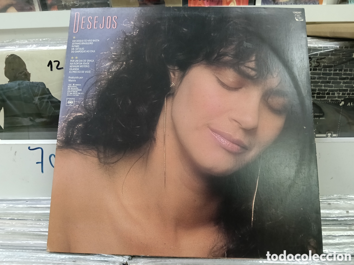 Discos de vinilo: Simone LP desejos brasil 1984 - Foto 2