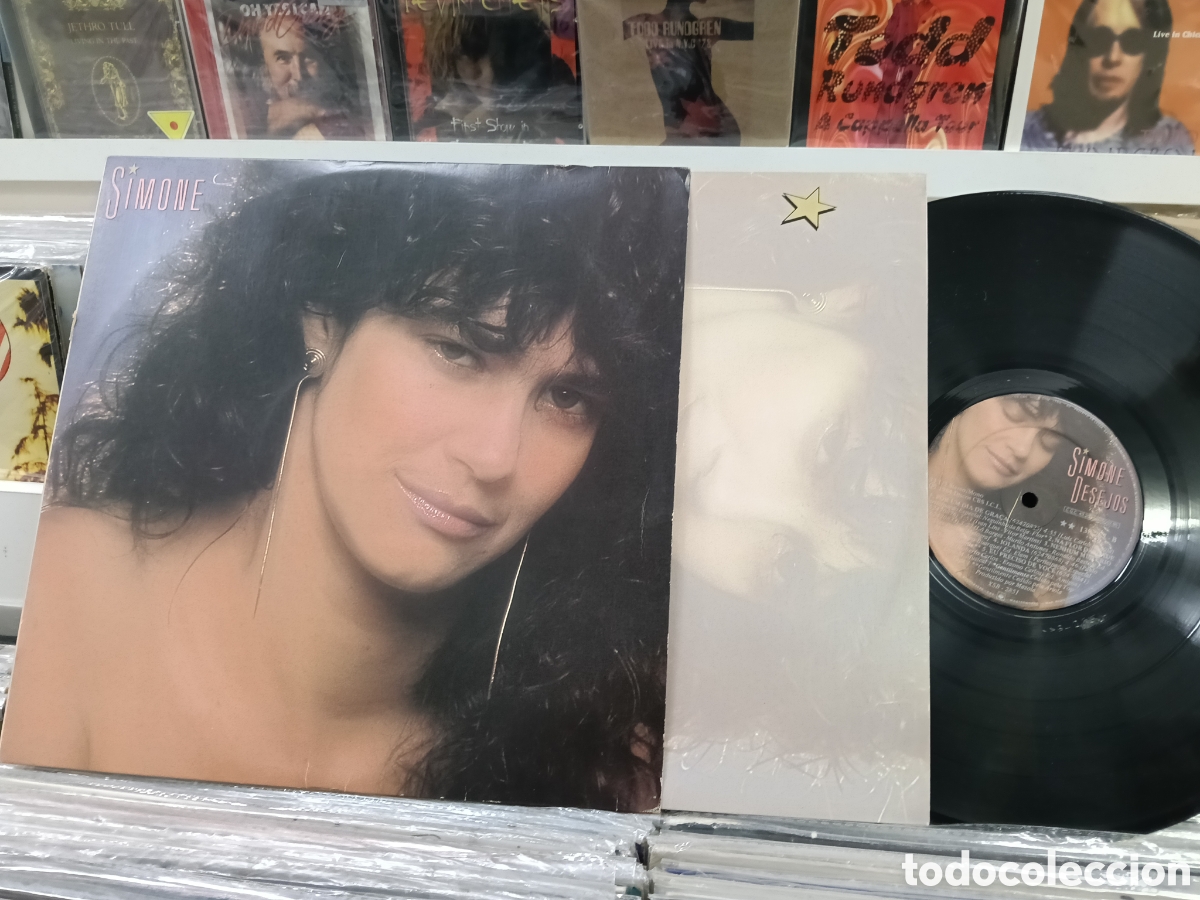 Discos de vinilo: Simone LP desejos brasil 1984