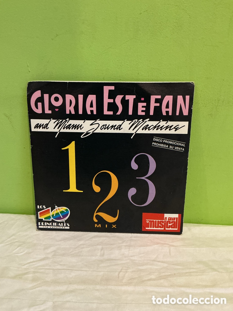 Dischi in vinile: Gloria Estefan / The Pasadenas &ndash; Single promocional