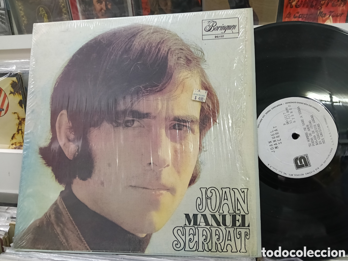 Discos de vinilo: Serrat LP puerto rico - Foto 1