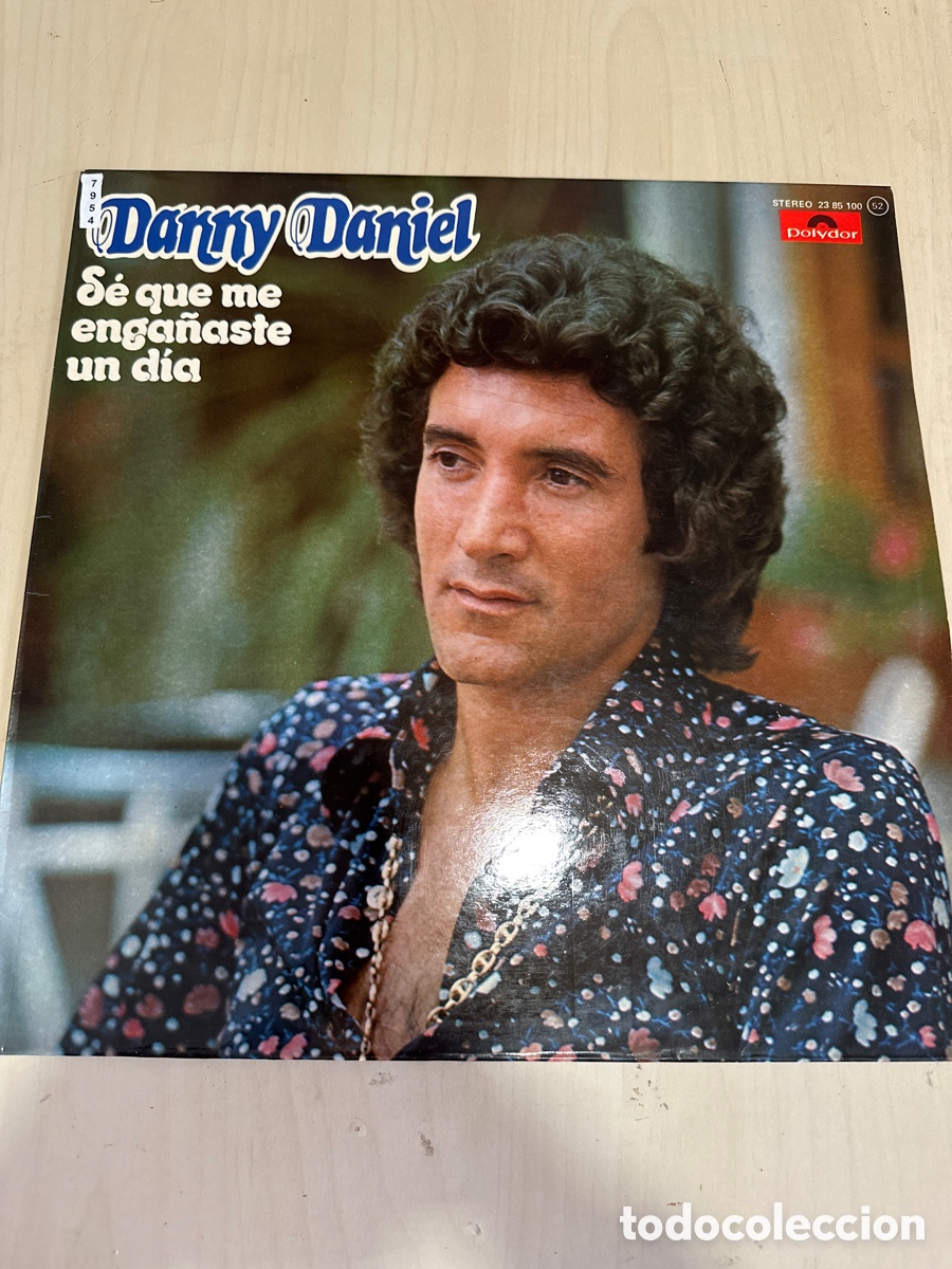 Discos de vinilo: VIN7954 Danny Daniel s&eacute; que enga&ntilde;aste un d&iacute;a segunda mano