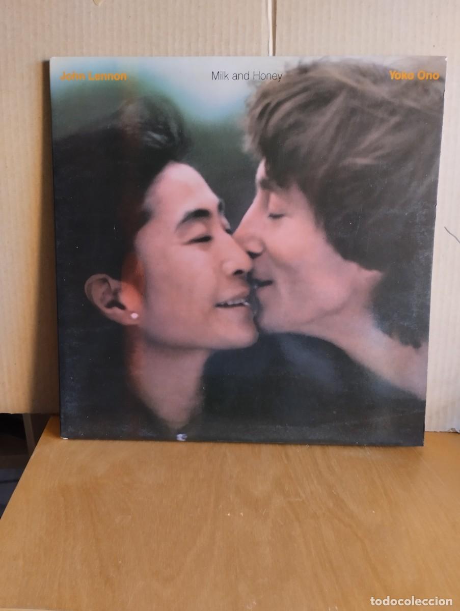 Discos de vinilo: JOHN LENNON --- YOKO ONO ----- MILK AND HONEY