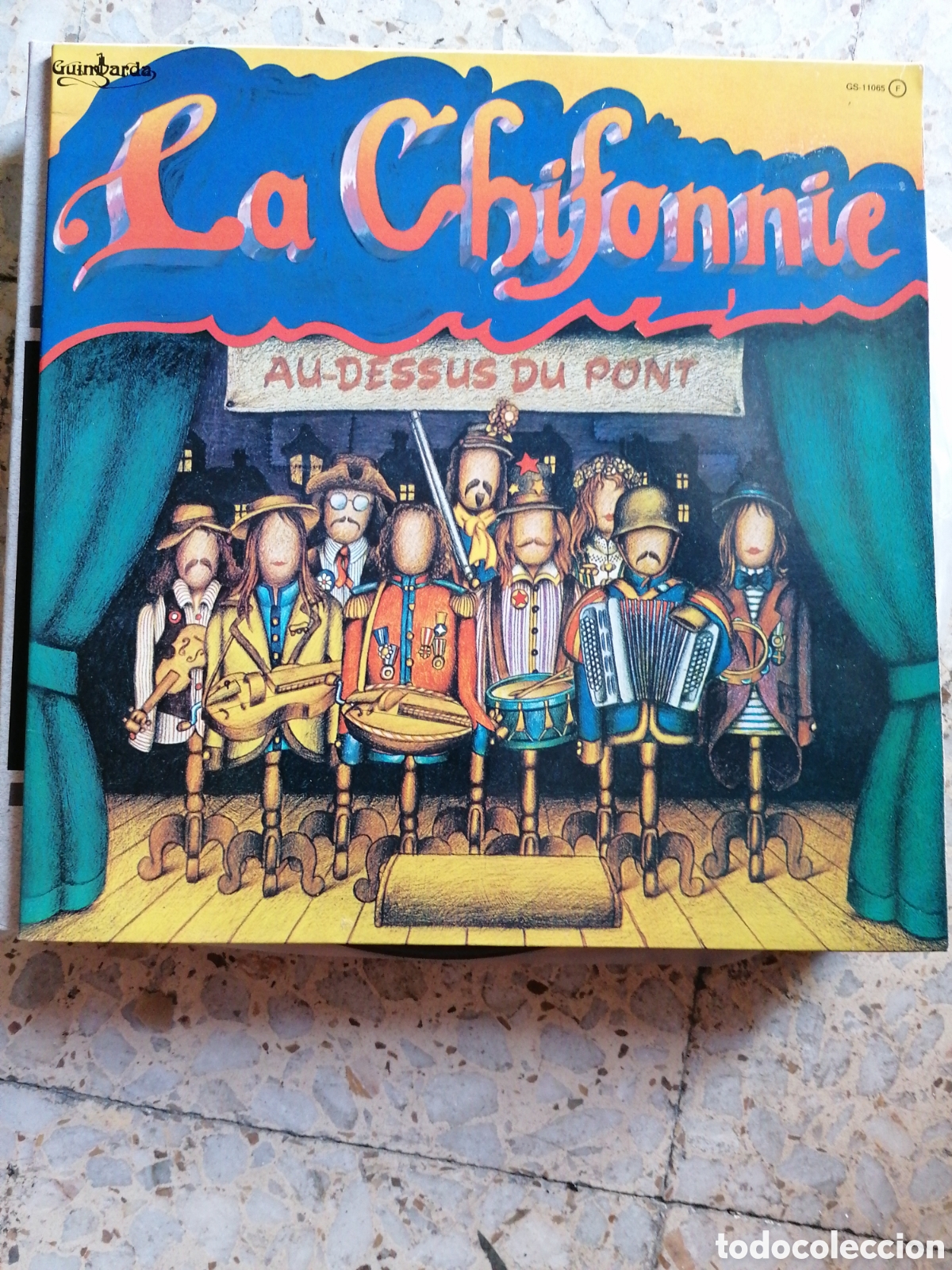 Discos de vinilo: LP LA CHIFONNIE AU DESSUS DU PONT 1979 ESPA&Ntilde;A PROMO PORTADA DOBLE EX