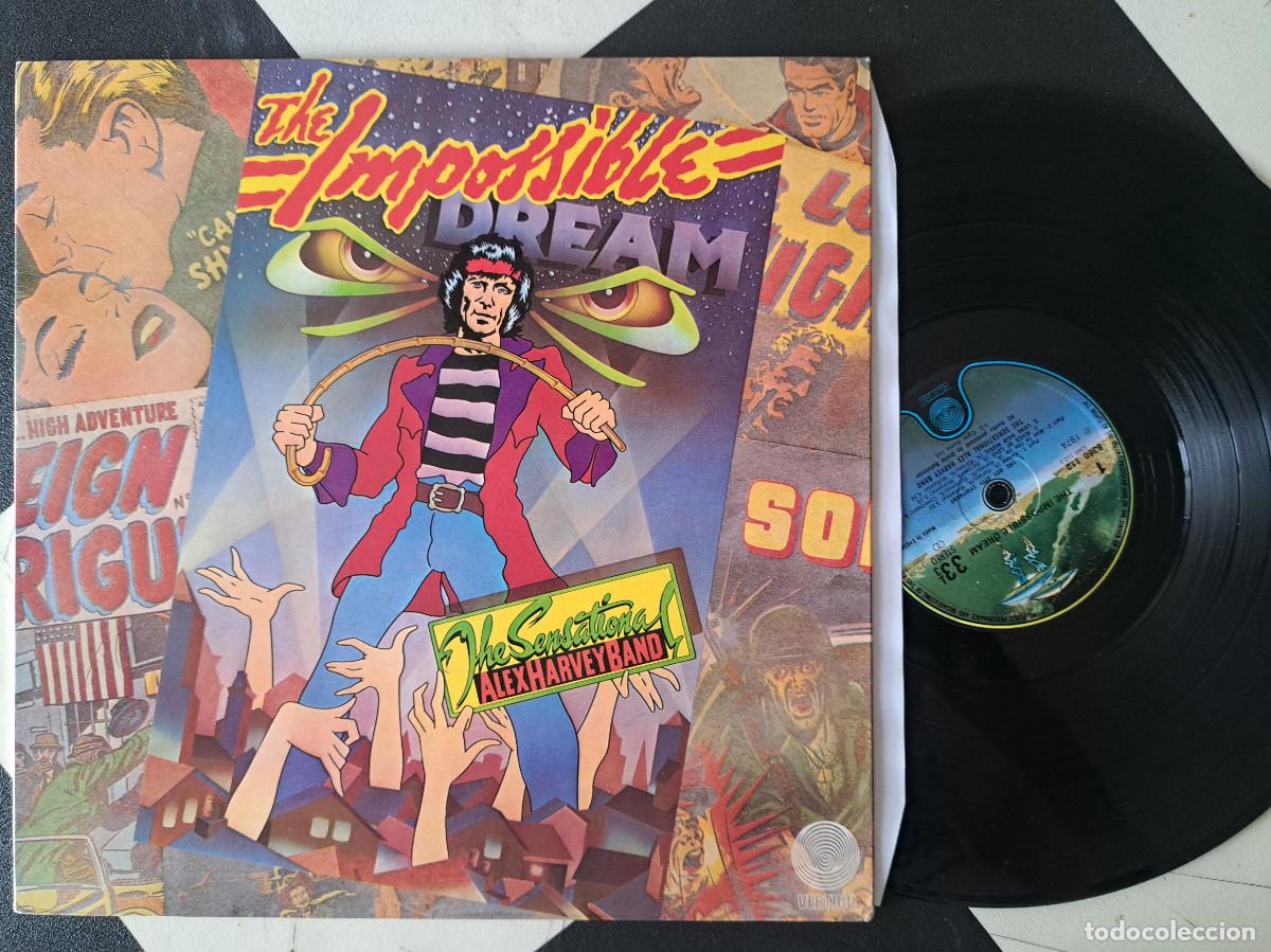 Discos de vinilo: LP The Sensational Alex Harvey Band &ndash; The Impossible Dream 1974 VG+ VG+