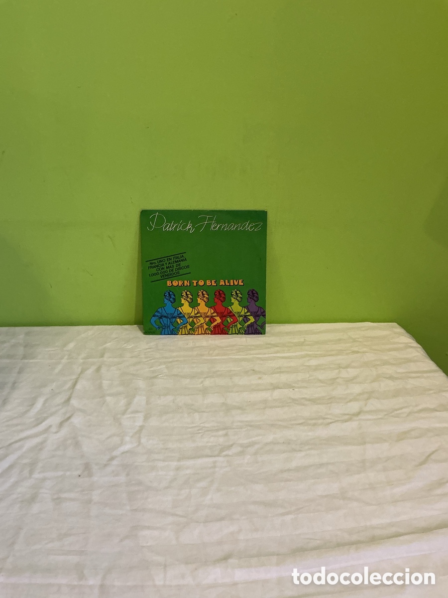 Discos de vinilo: Patrick Hernandez &ndash; Born to Be Alive &ndash; Single 1979 - Foto 5