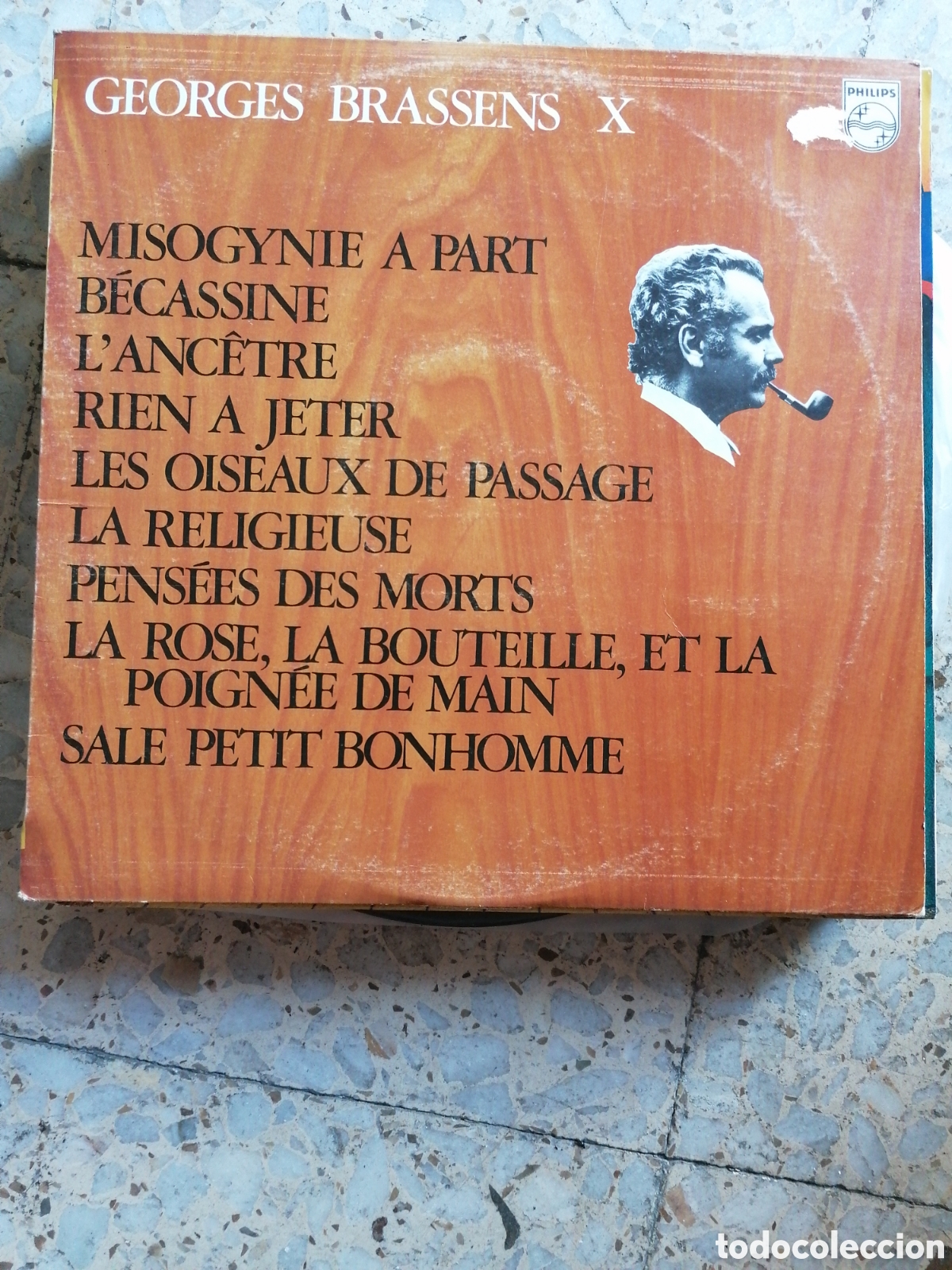 Discos de vinilo: LP GEORGES BRASSENS X FRANCIA
