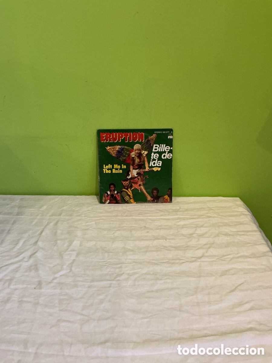 Discos de vinilo: Eruption &ndash; Billete de ida &ndash; Single 1979 - Foto 5