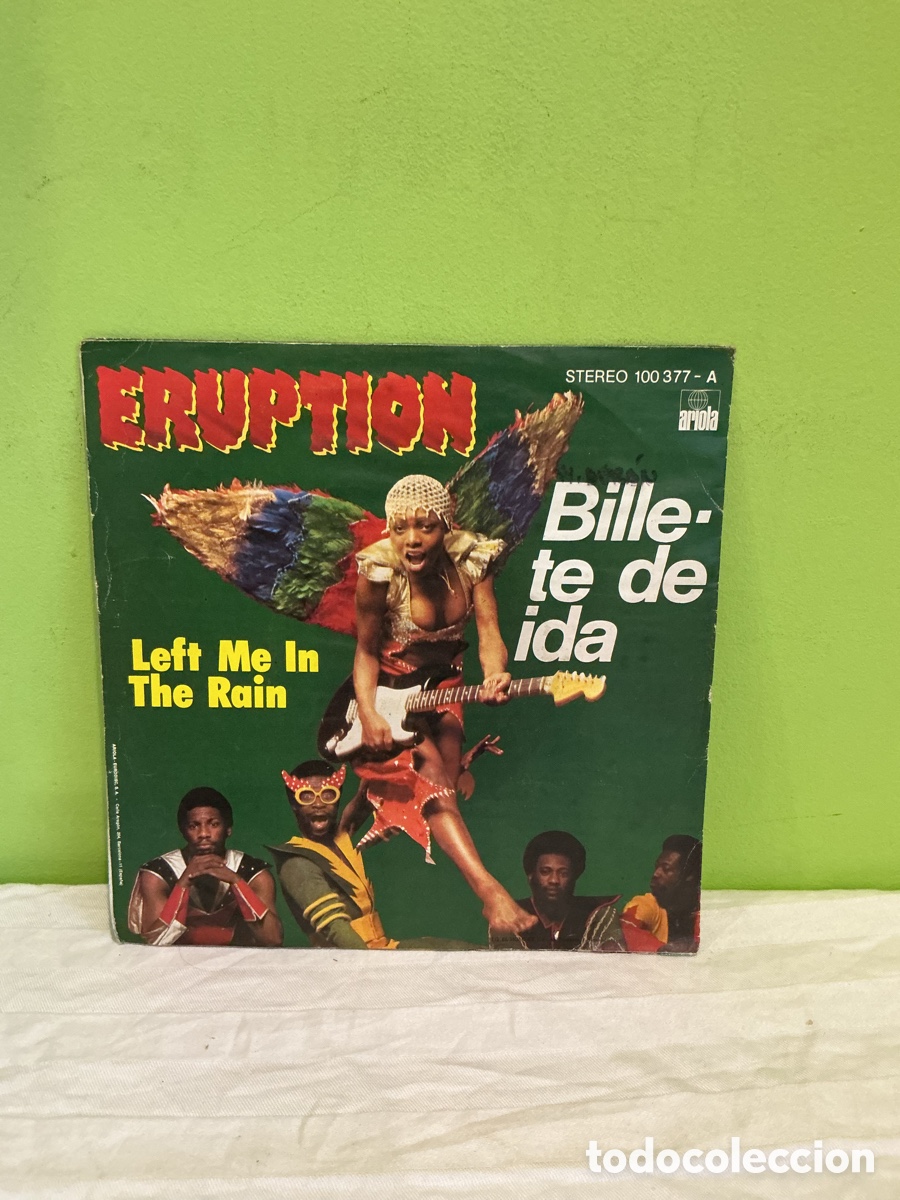 Discos de vinilo: Eruption &ndash; Billete de ida &ndash; Single 1979 - Foto 6