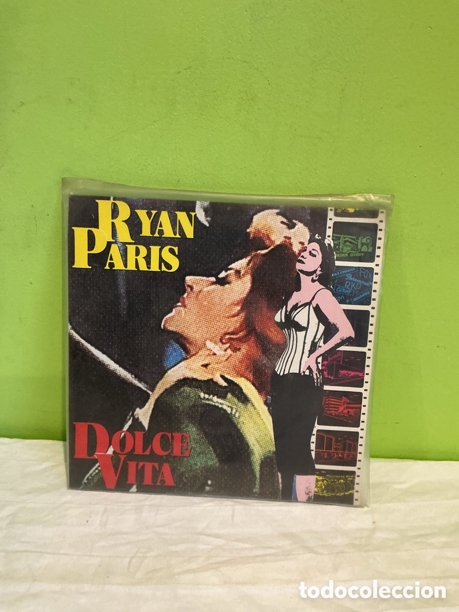 Discos de vinil: Ryan Paris &ndash; Dolce Vita &ndash; Single 1983