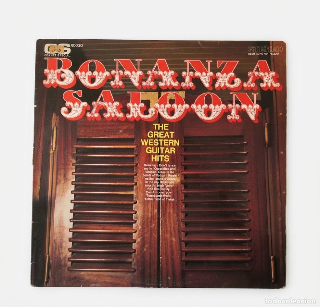 Discos de vinilo: BONANZA SALOON - THE GREAT WESTERN GUITAR HITS - VINILO LP 12&rdquo; - CORNET SPECIAL