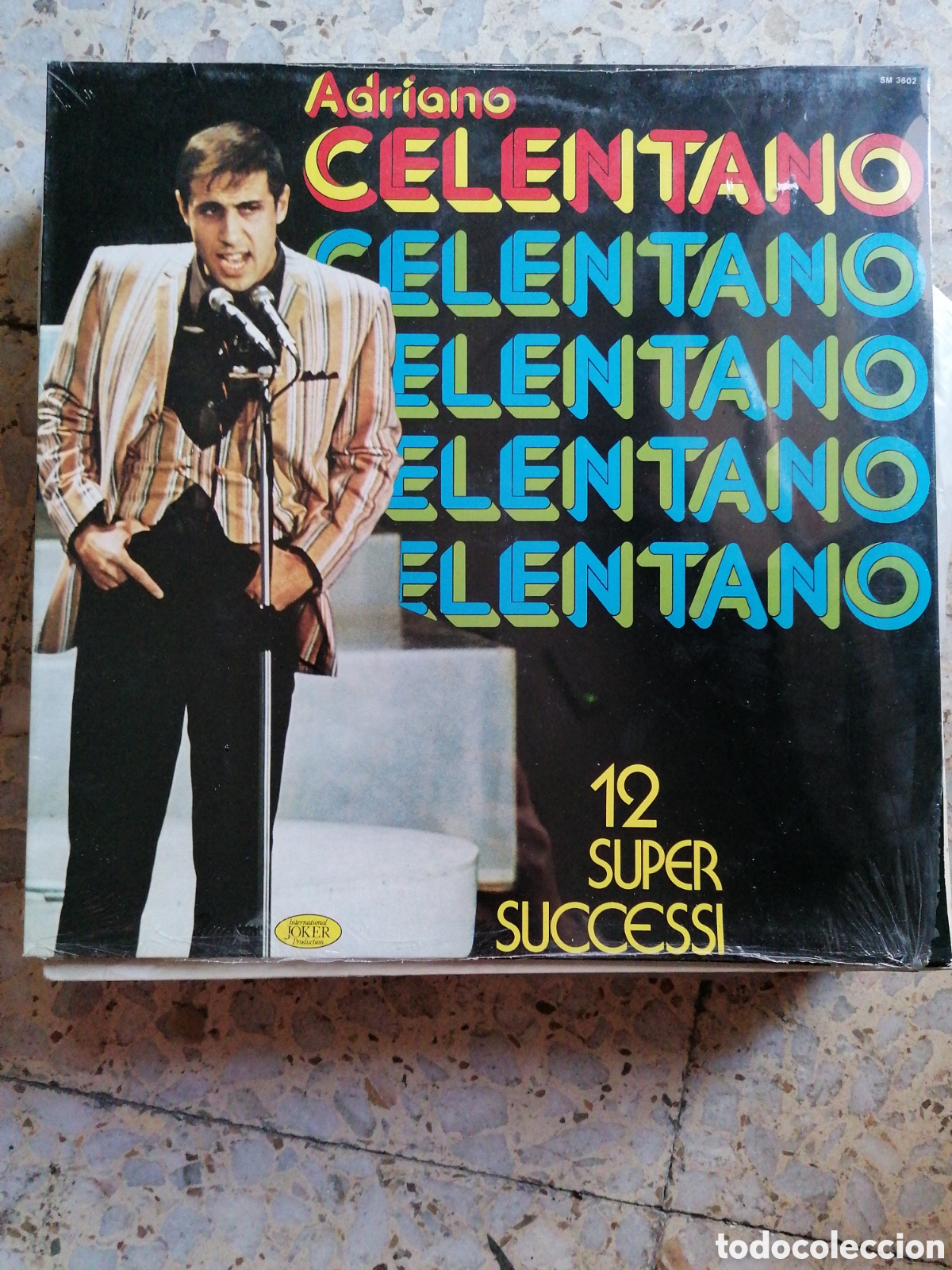 Discos de vinilo: LP ADRIANO CELENTANO 12 SUPER SUCCESSI 1981 ITALIA NUEVO PRECINTADO