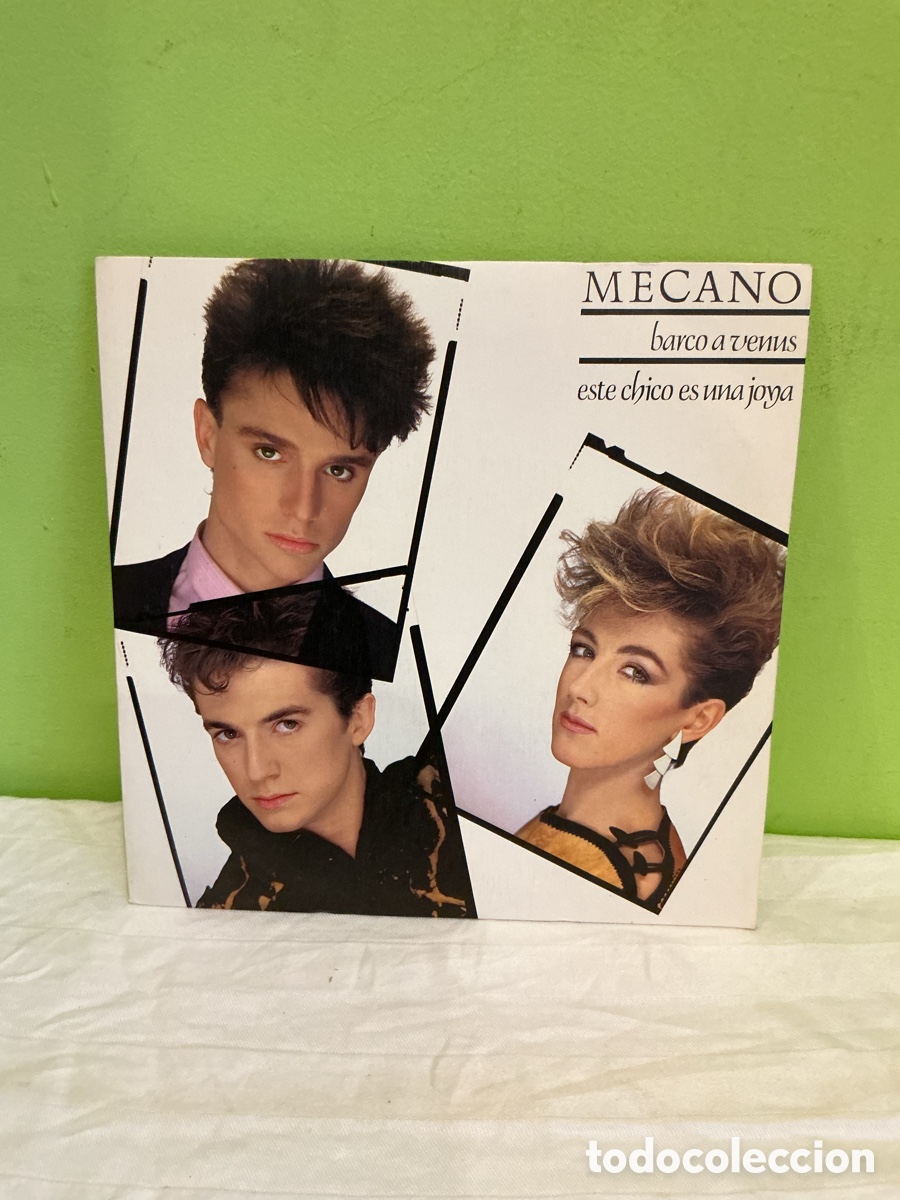 Discos de vinilo: Mecano &ndash; Barco a Venus &ndash; Single 1983 - Foto 1