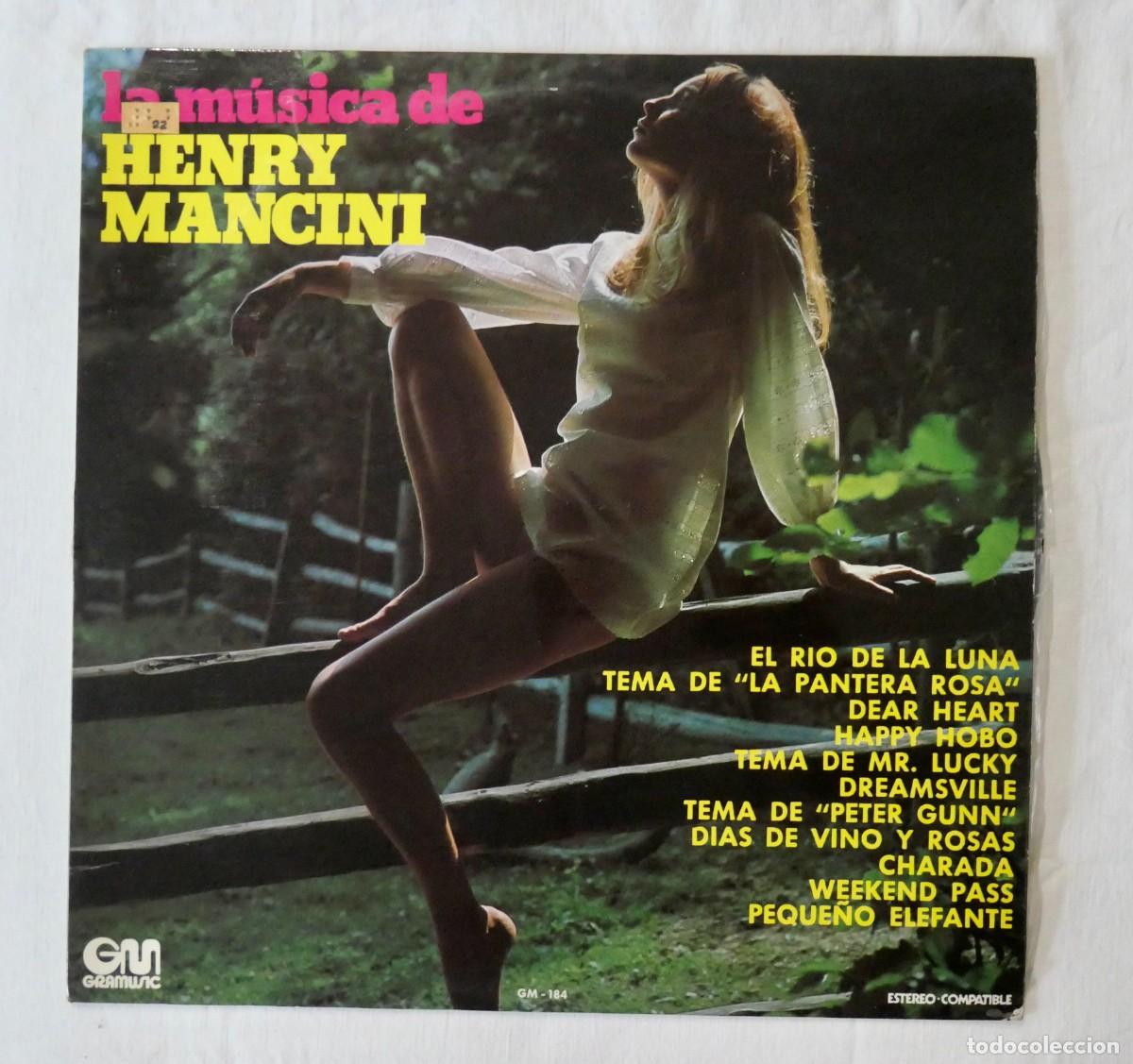 Discos de vinilo: LA MUSICA DE HENRY MANCINI - GRAN ORQUESTA SINFONICA AMERICANA - LP GRAMUSIC 1973